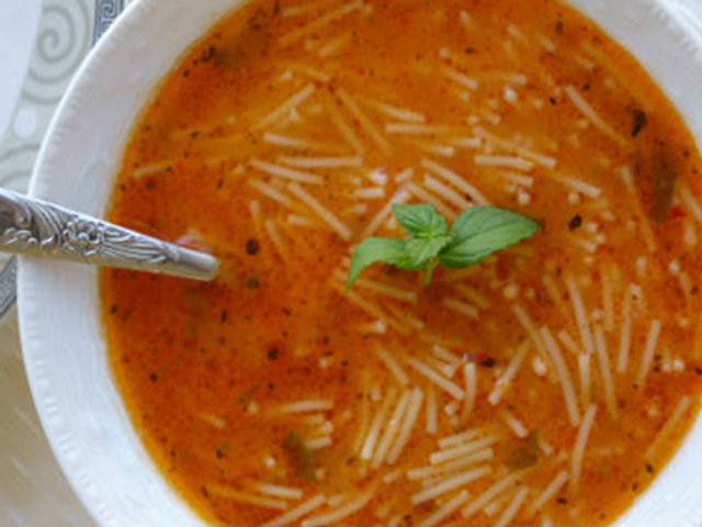 Chicken with Vermicelli Soup