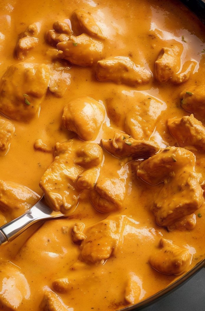 Chicken with curry Sauce