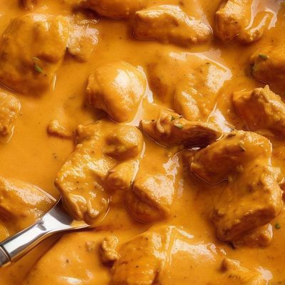 Chicken with curry Sauce