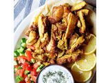 Arabic Chicken Shawerma sandwich