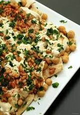 Chickpeas With Meat Fatteh