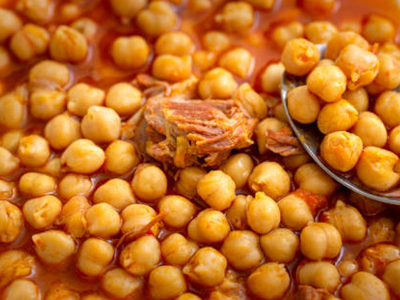Chickpeas With Meat