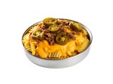French Fries With Cheese And Chili Sauce