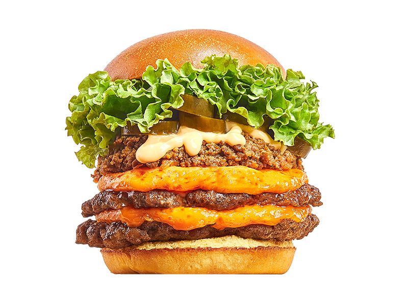 Spicy Chilli Belly Burger Sandwich