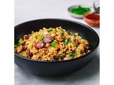 Rice With Oriental Sausage Platter