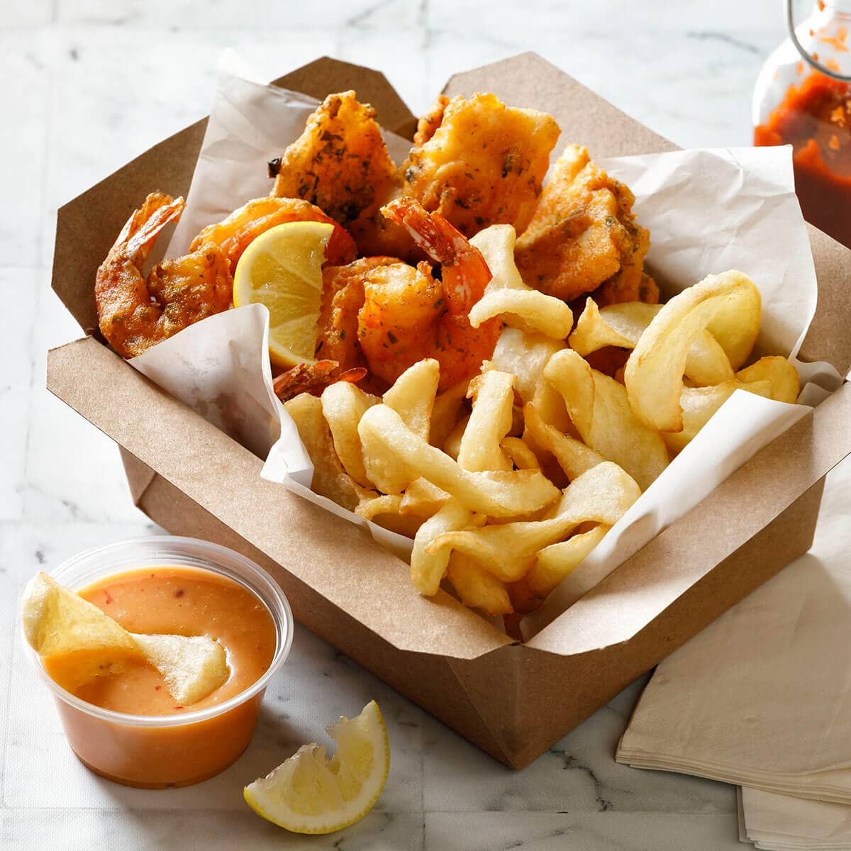 shrimp and Potatoes chips