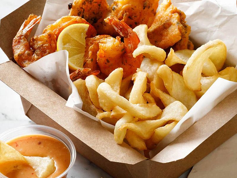 shrimps n chips