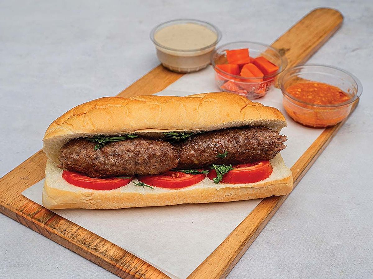 Chipsy with Kofta Sandwich