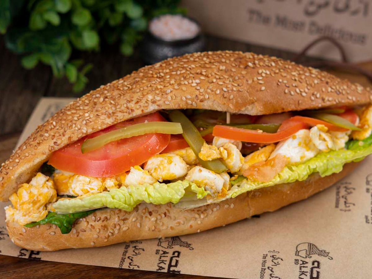 Chips Egg Sandwich