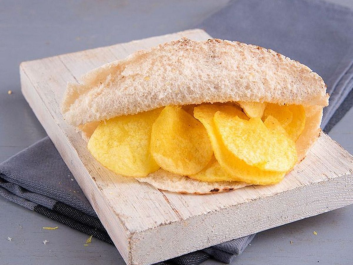 Chipsy with Baba Ghanoush Sandwich