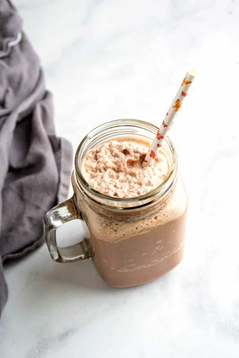 Chocolate With Hazelnut Milkshake