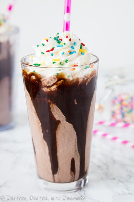 Nutella Chocolate Milkshake