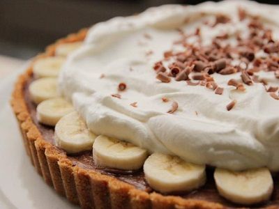 Chocolate And Banana Pie