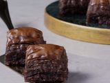 Chocolate Baklava with Pistachio
