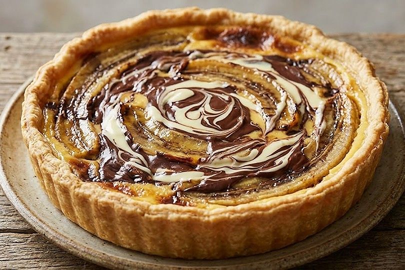 Chocolate Banana Feteer