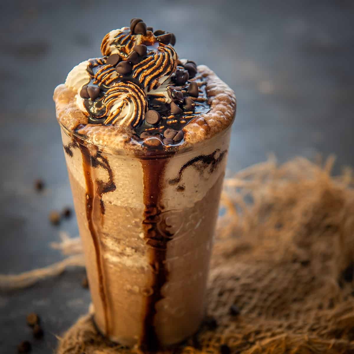 Kinder Chocolate Frappe