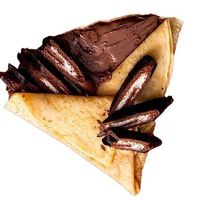 Chocolate Ho Hos Crepe