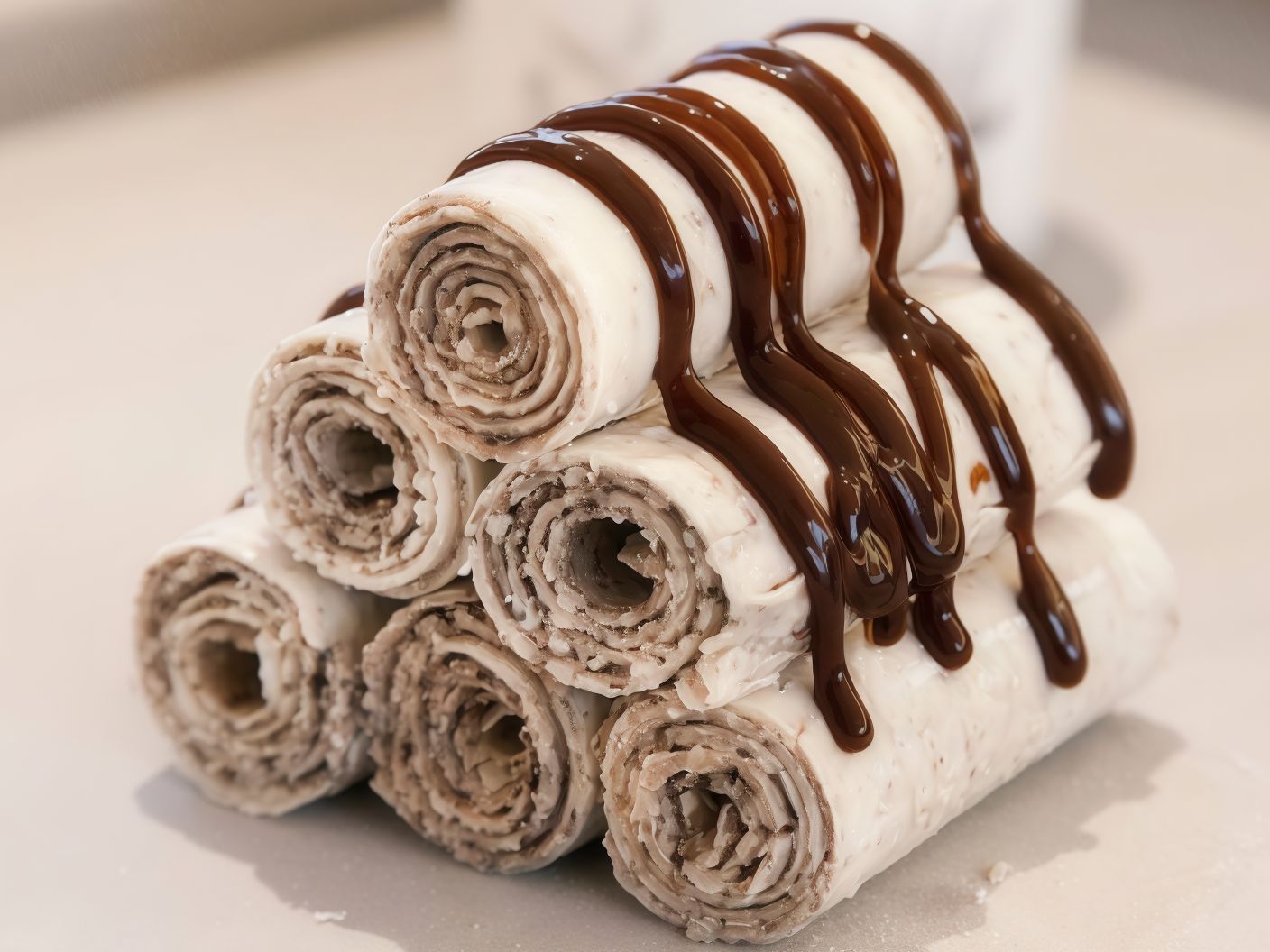 Chocolate Ice Roll