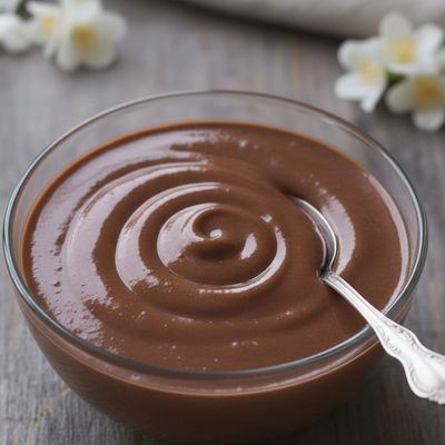 Pudding Milk Pudding With Chocolate