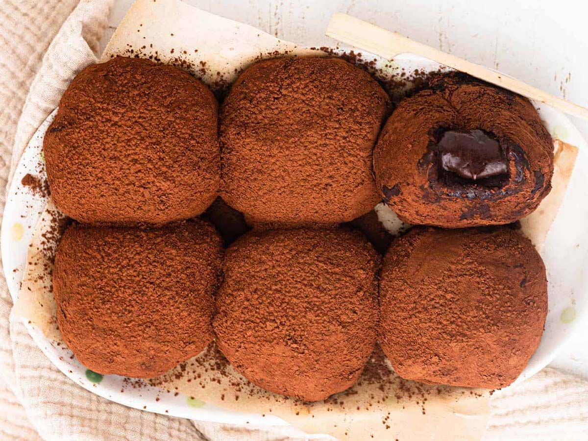 Chocolate Mochi