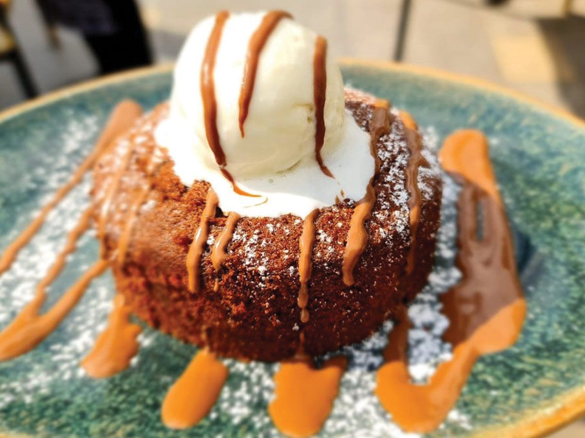 Chocolate Volcano Cake