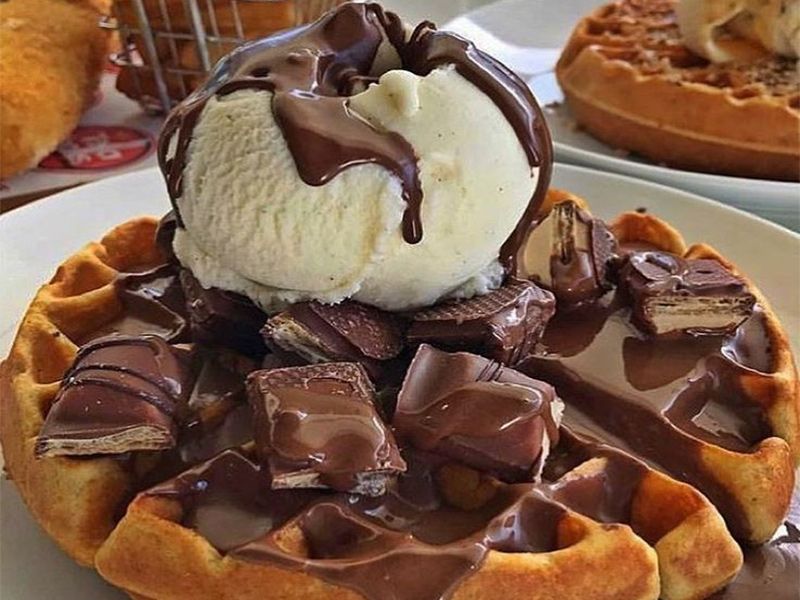Waffle Kinder Chocolate