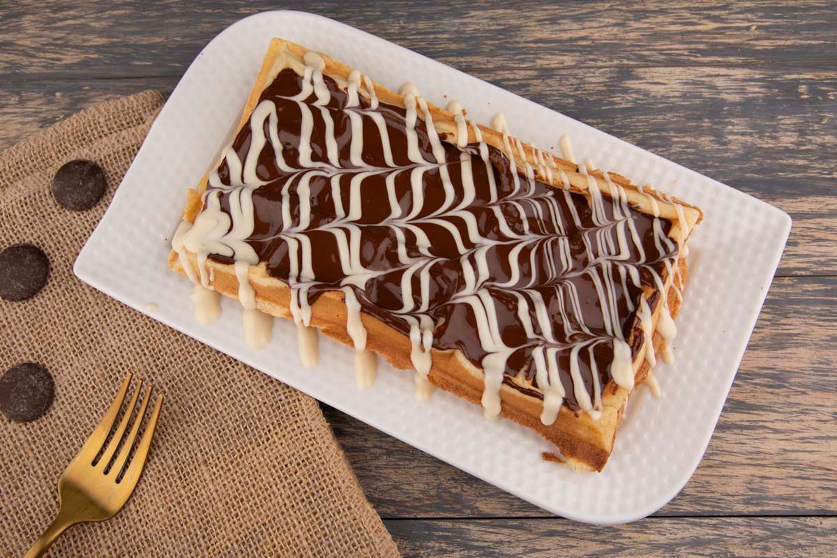 chocolate waffle