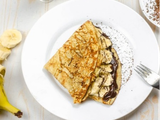 Chocolate With Banana Crepe