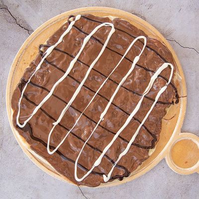 Chocolate and Custard Pie