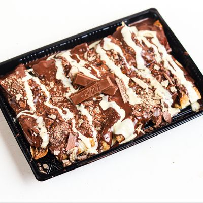 Chocolate and Kit Kat Pie