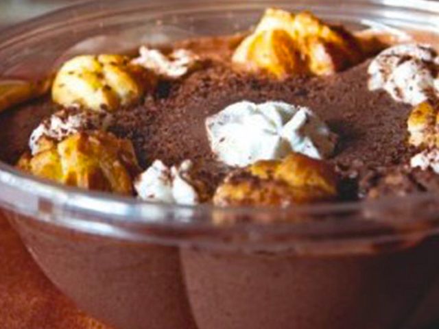 Chocolate Cream Profiterole