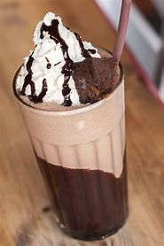 Chocolate milkshake