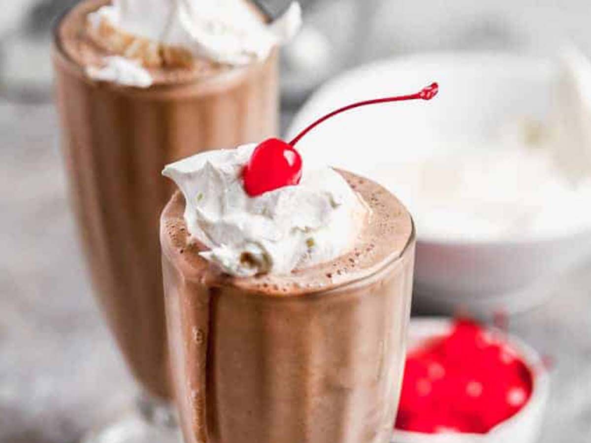 Chocolate milkshake