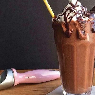 Chocolate milkshake