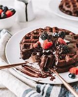 Chocolate waffle