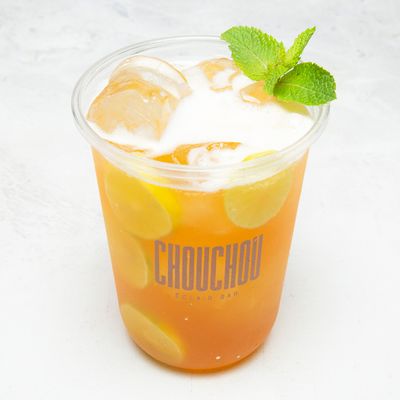 Green Tea With Lemon And Mint