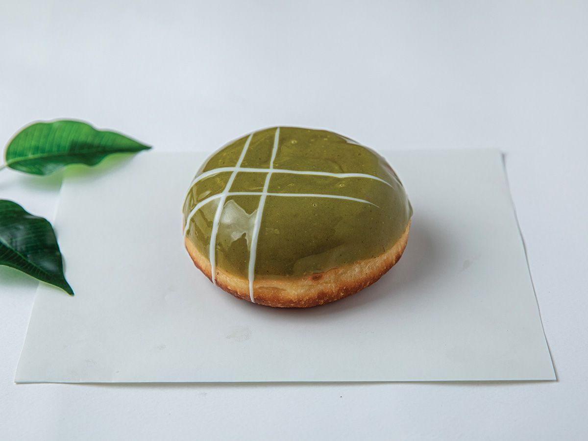Pistachio donuts