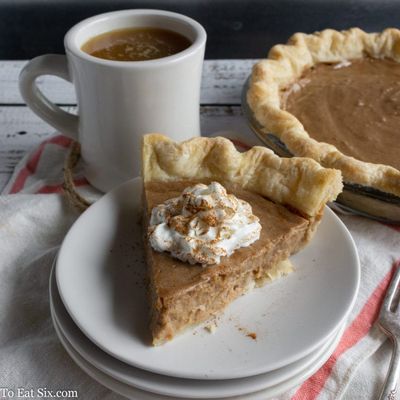 Sweet cinnamon + milk pie