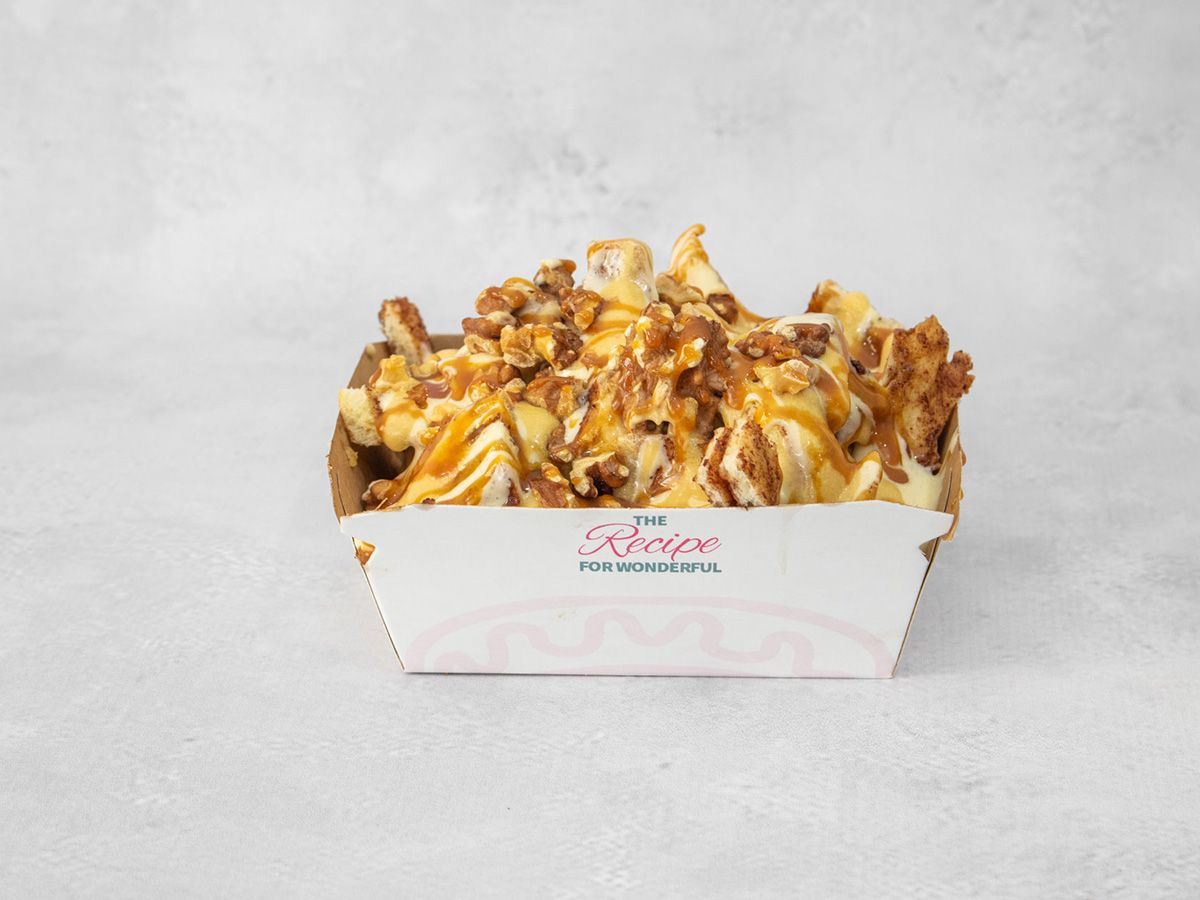 Pecan Cinnamon Fatteh