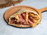 Crispy Crepe With Hot Dog
