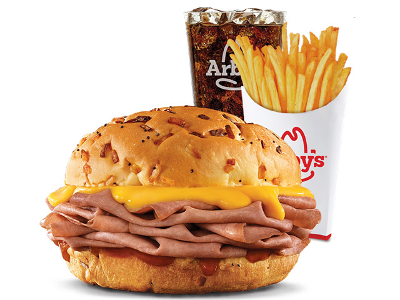 Classic Beef N Cheddar Combo Sandwich