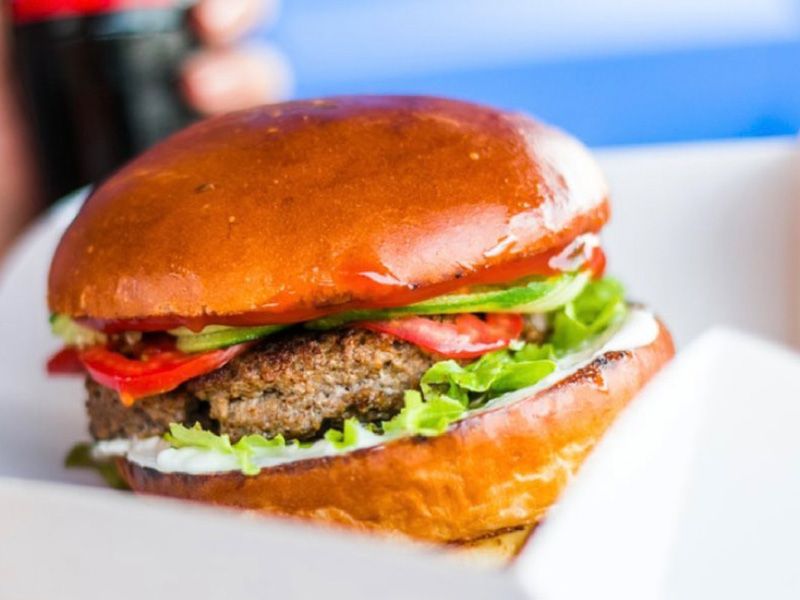 Classic Cheese Burger Sandwich