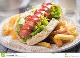 Classic Hot Dog Sandwich