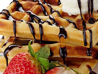 Classic Strawberry Waffle