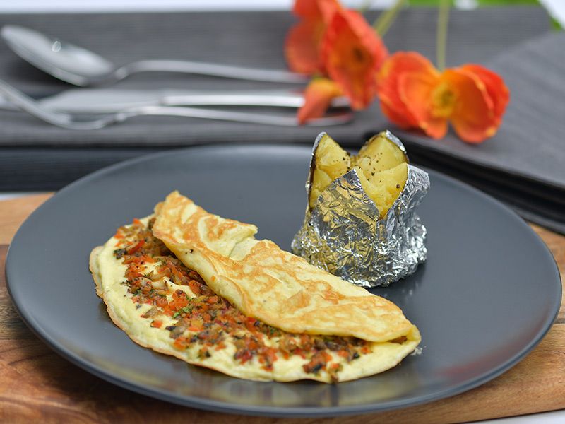 Vegetable Omelette