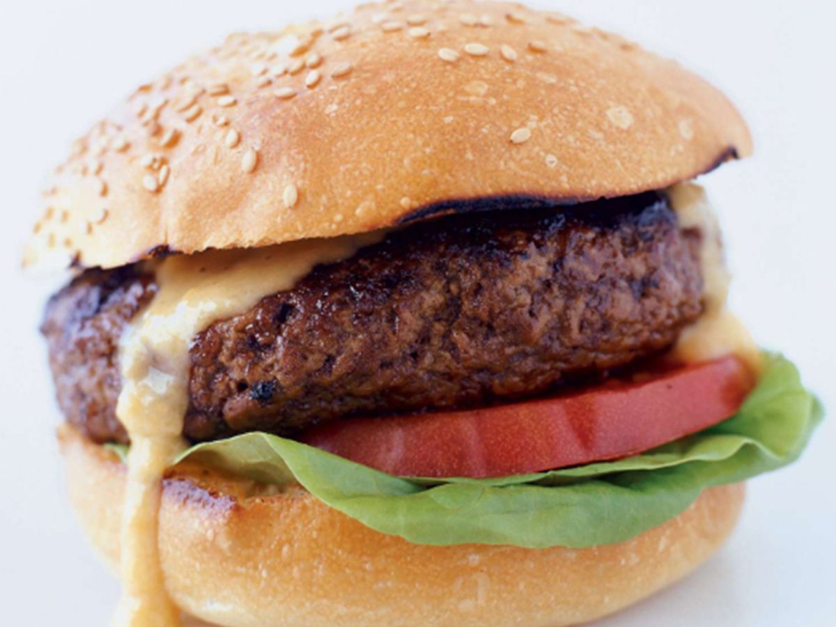 Classic burger sandwich