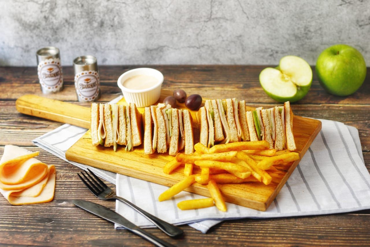 Smoked Turkey Club Sandwich