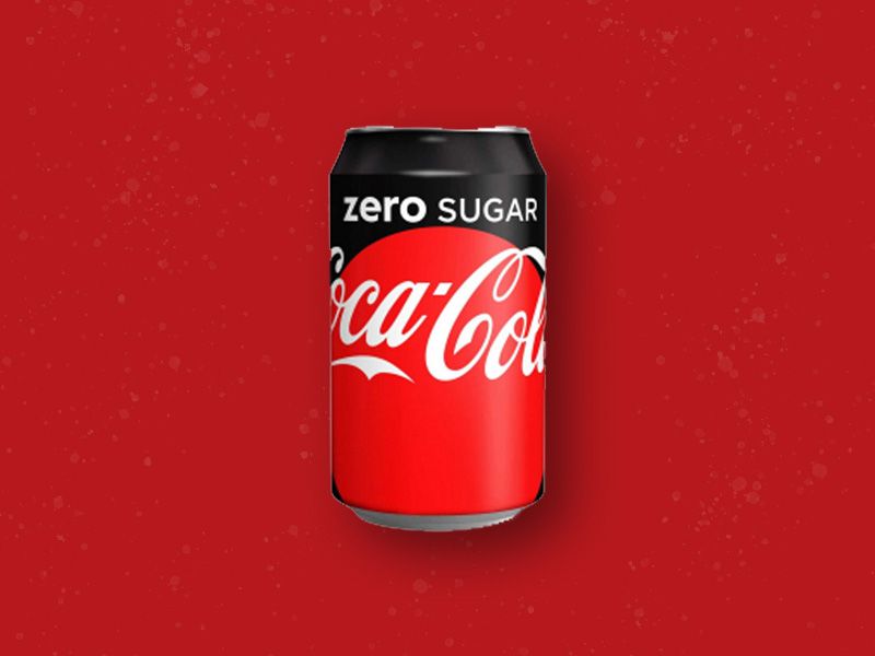 Coca-Cola Zero Can