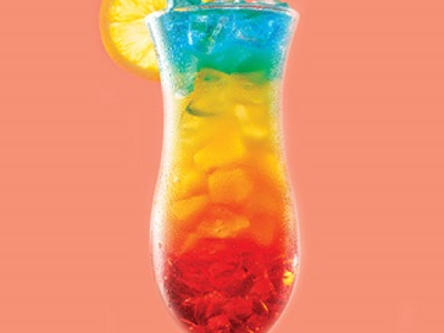 Layered Yogurt Cocktail