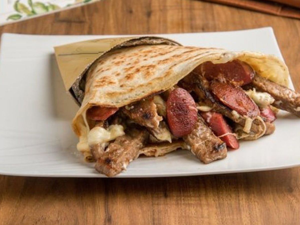 Meat Cocktail Crepe